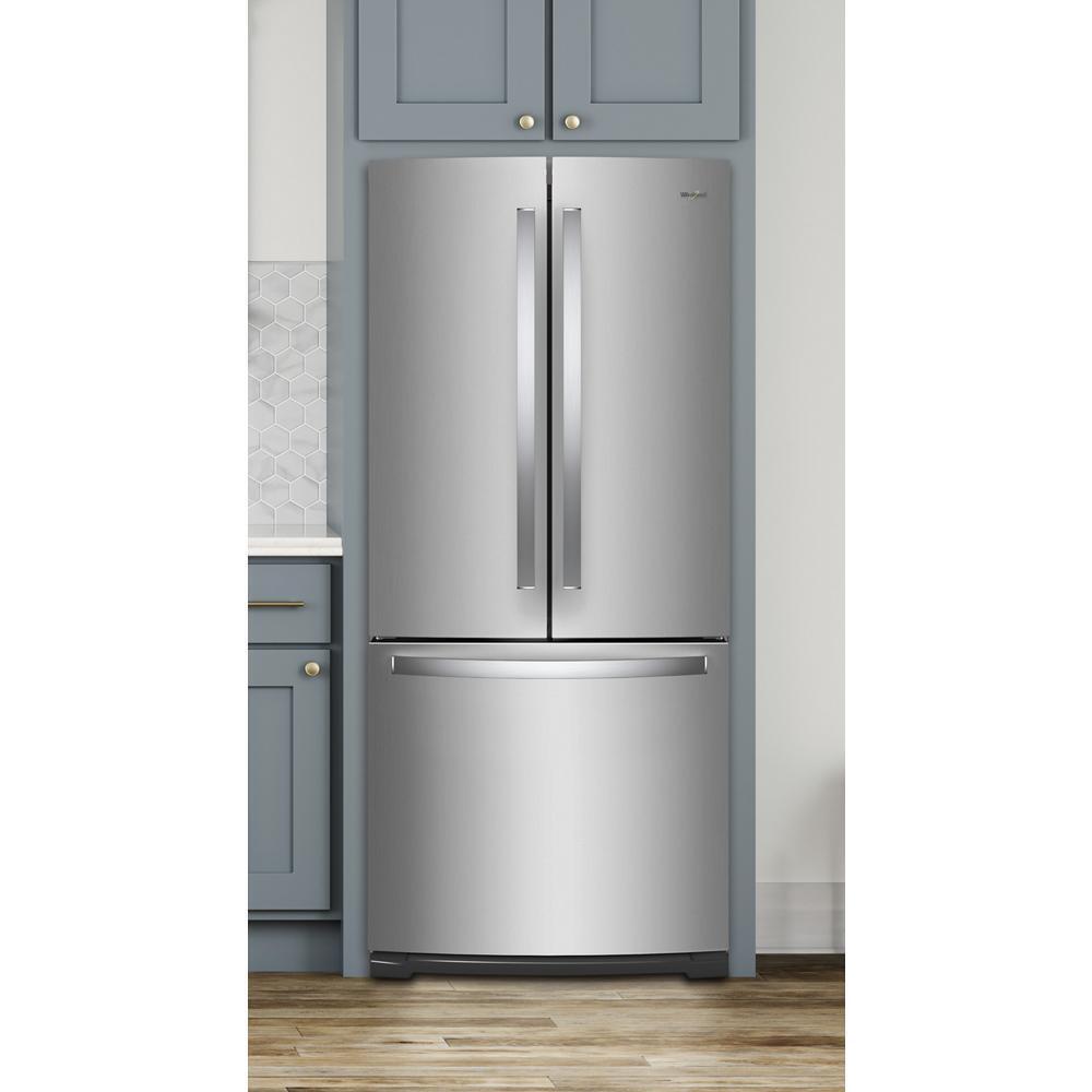 Whirlpool WRF560SMHZ 30-inch Wide French Door Refrigerator - 20 cu. ft.