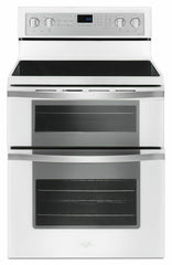 Whirlpool WGE745C0FH 6.7 Cu. Ft. Electric Double Oven Range with True Convection