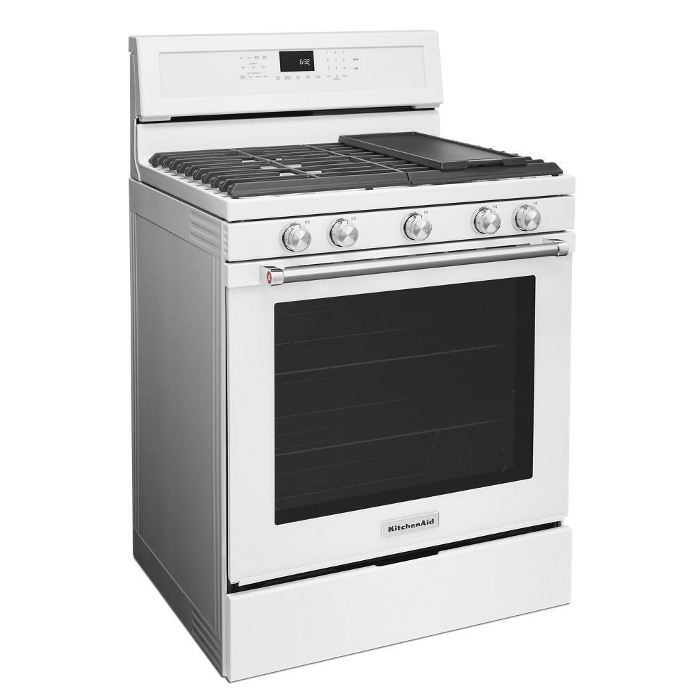 Kitchenaid 30-Inch 5-Burner Gas Convection Range