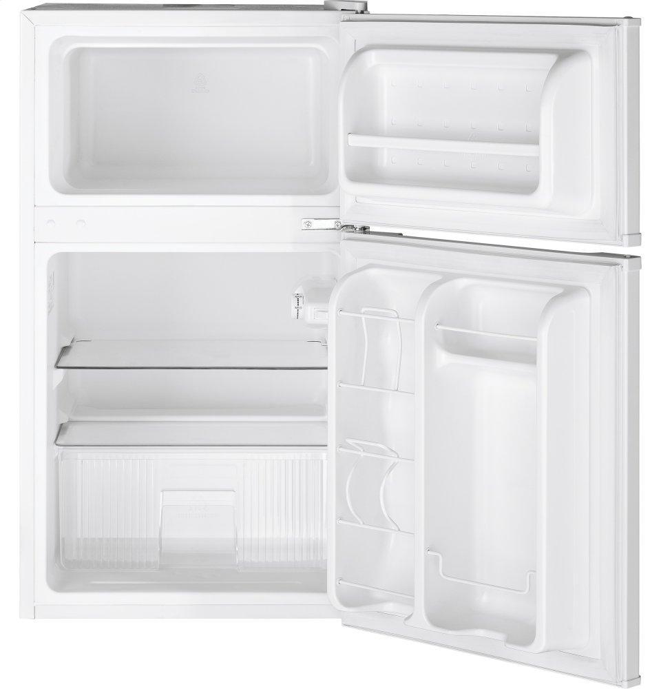 GE® ENERGY STAR® Double-Door Compact Refrigerator