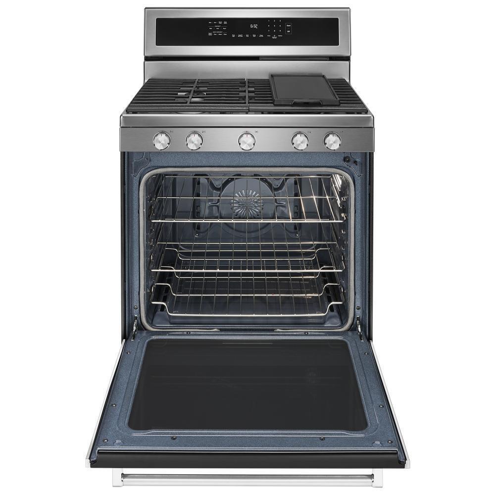 Kitchenaid 30-Inch 5-Burner Gas Convection Range