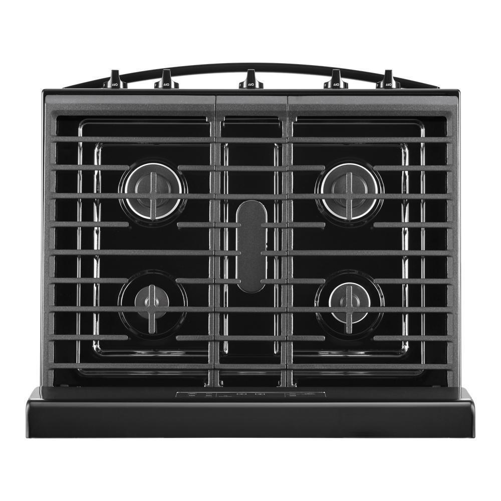 Whirlpool WFG525S0JB 5.0 cu. ft. Gas Range with Center Oval Burner