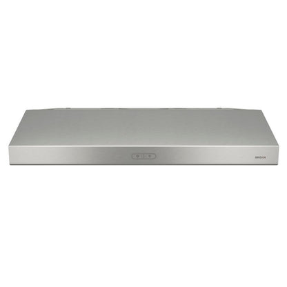 BCDF142SS Broan® Glacier 42-Inch Convertible Under-Cabinet Range Hood, 375 Max Blower CFM, Stainless Steel