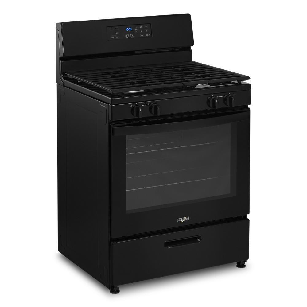 Whirlpool WFG320M0MB 5.1 Cu. Ft. Freestanding Gas Range with Broiler Drawer