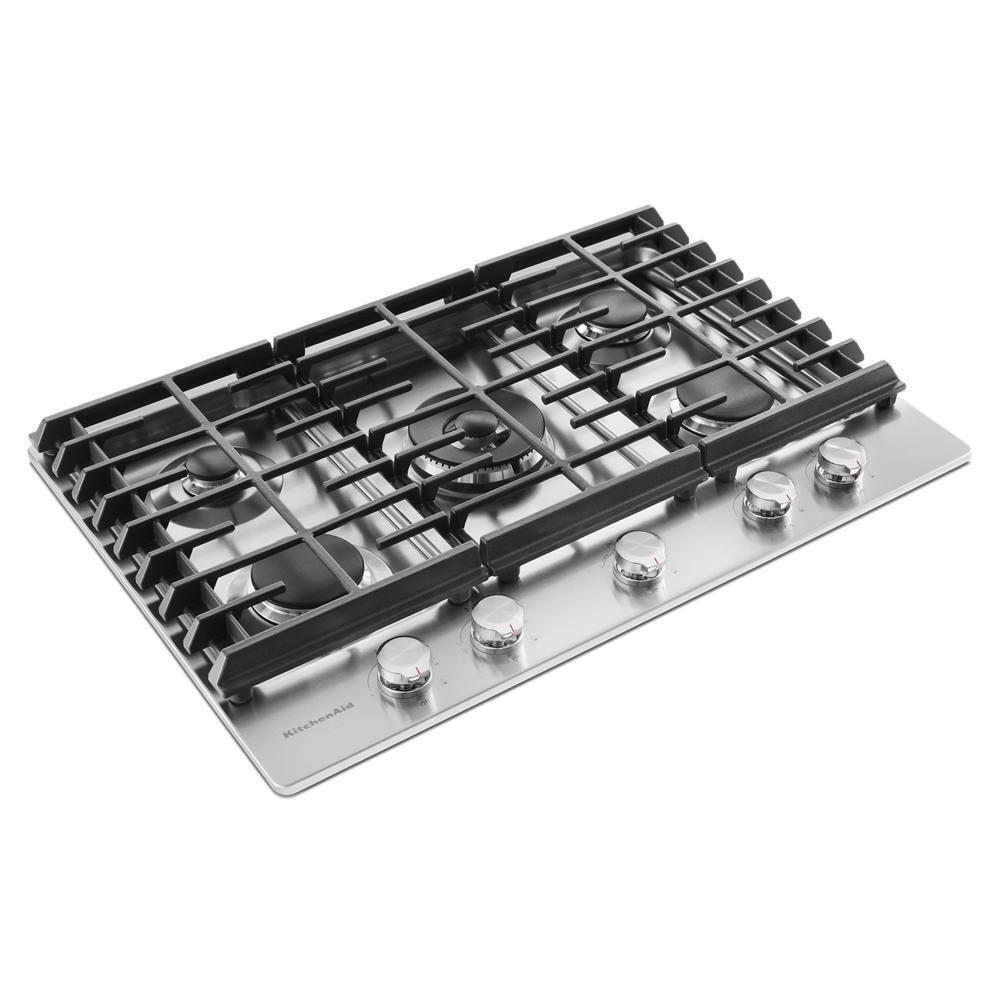 Kitchenaid KCGS550ESS 30" 5-Burner Gas Cooktop