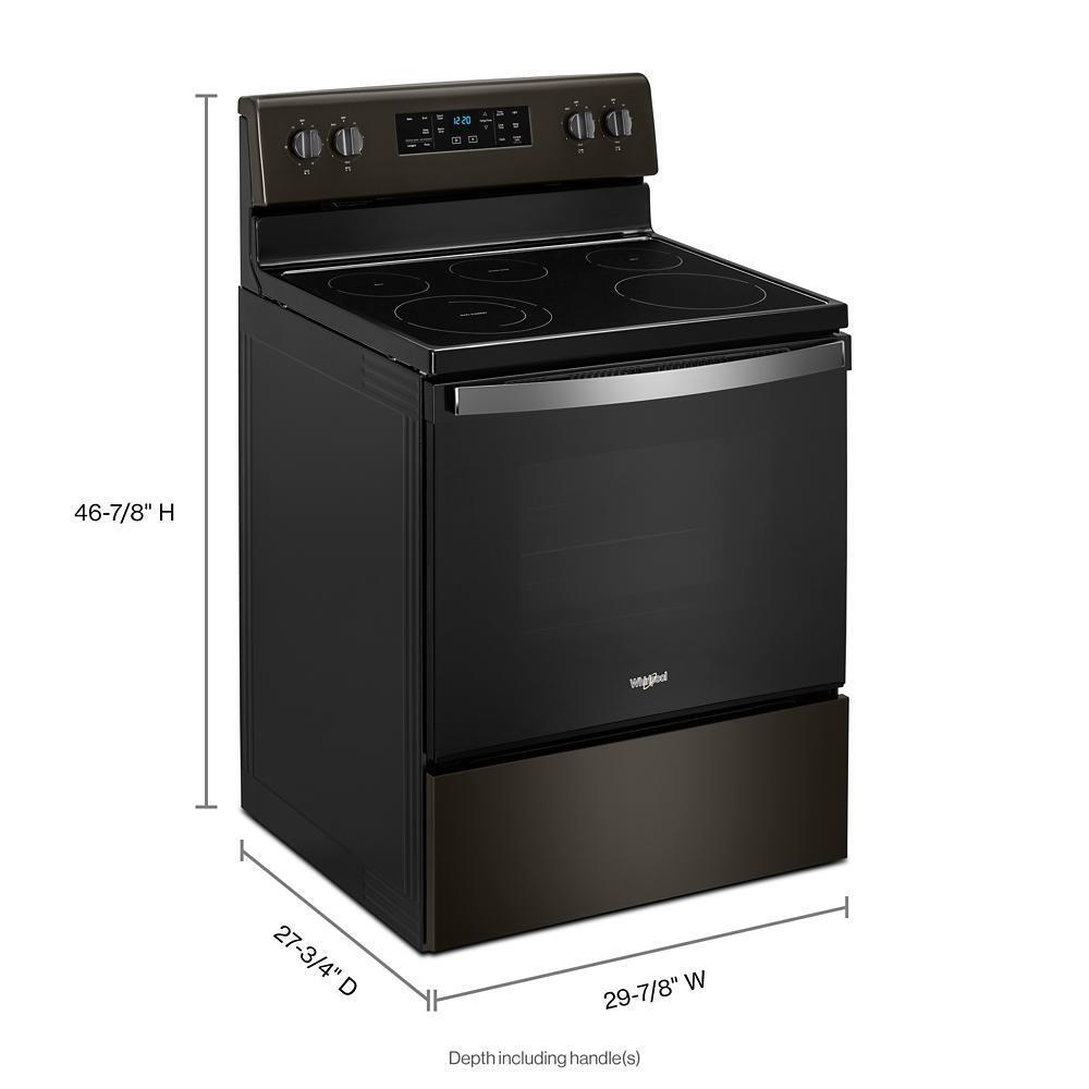 5.3 cu. ft. Whirlpool® electric range with Frozen Bake™ technology