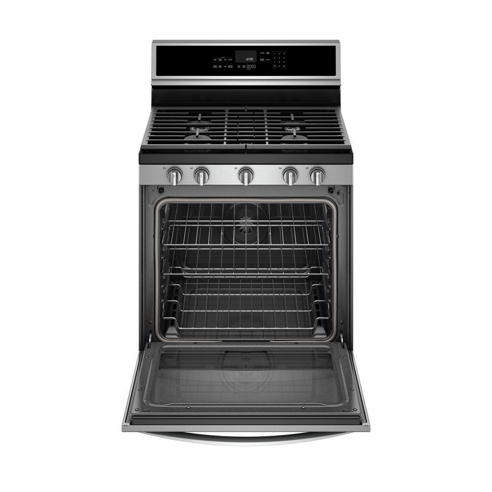 Whirlpool WFG975H0HZ 5.8 cu. ft. Smart Freestanding Gas Range with EZ-2-Lift™ Grates