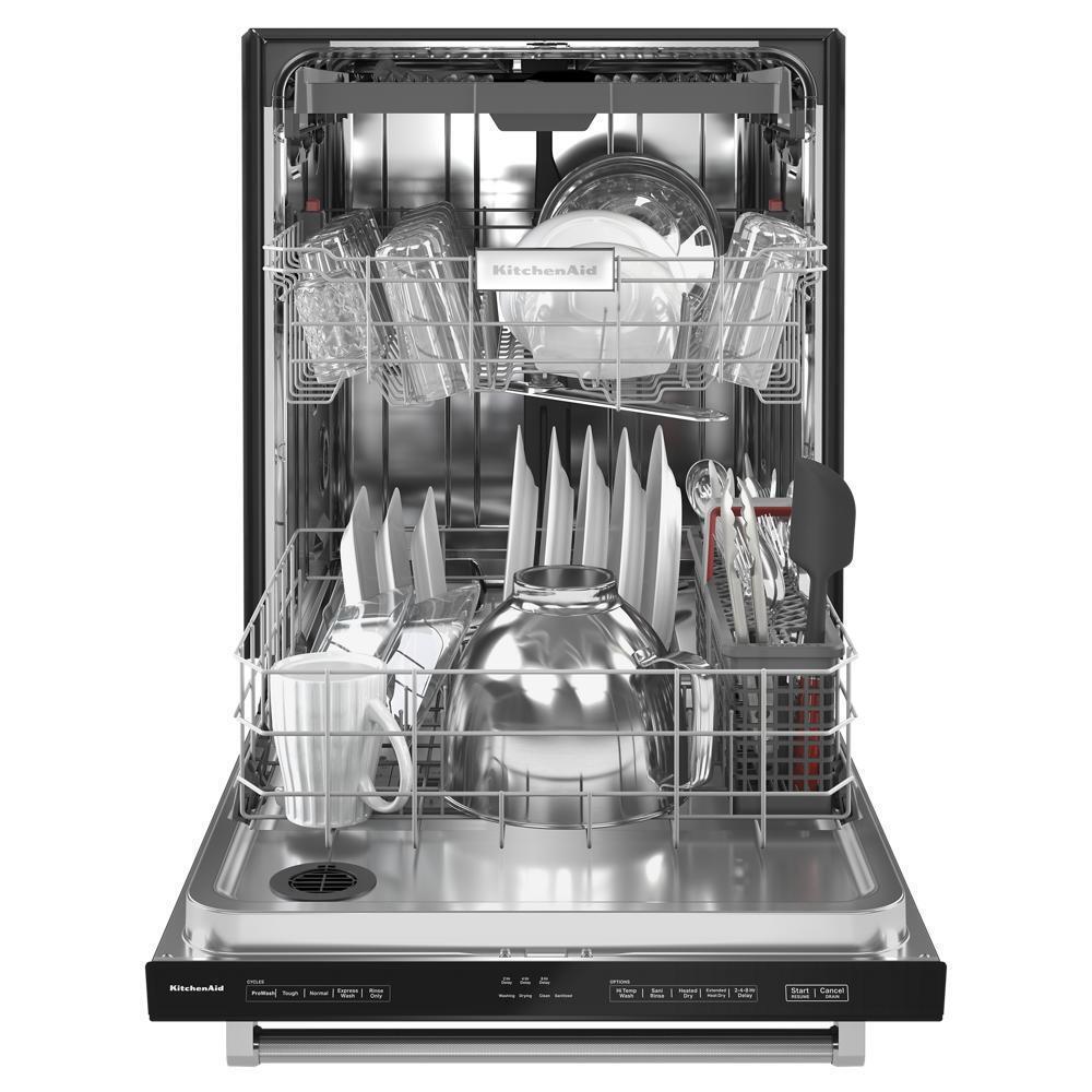 Kitchenaid KDTE204KBL Third Level Utensil Rack Dishwasher with 30+ Total Wash Jets, 39 dBA