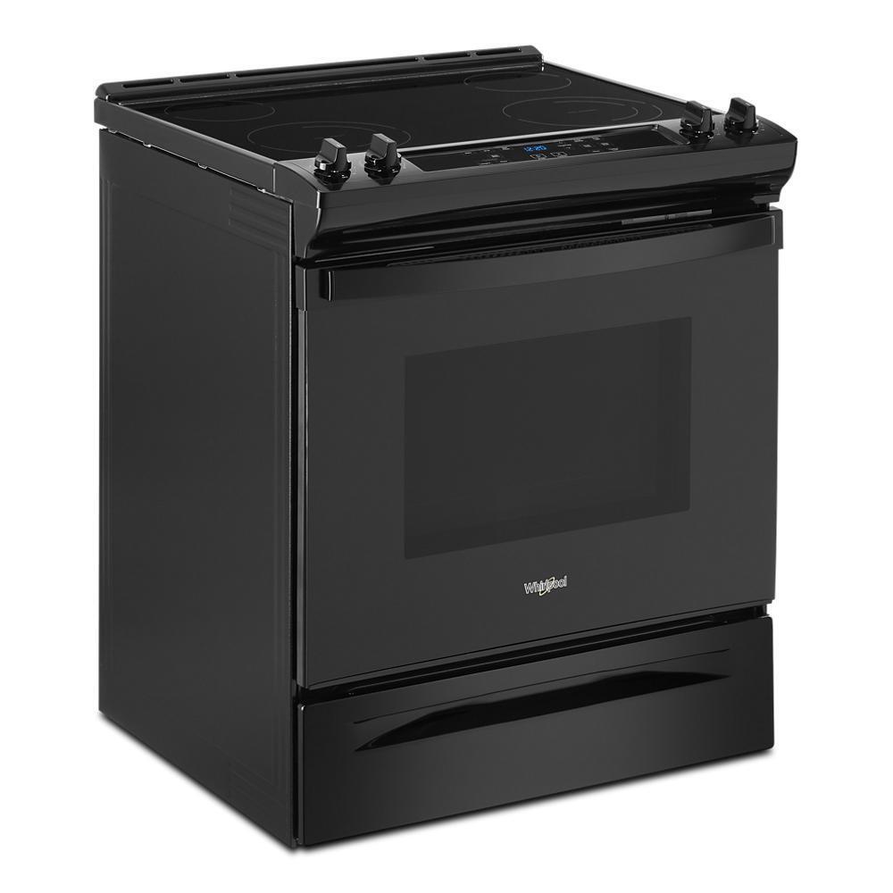 Whirlpool WEE515S0LB 4.8 Cu. Ft. Whirlpool® Electric Range with Frozen Bake™ Technology