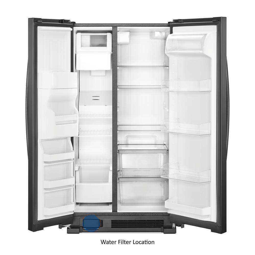 Whirlpool WRS331SDHB 33-inch Wide Side-by-Side Refrigerator - 21 cu. ft.