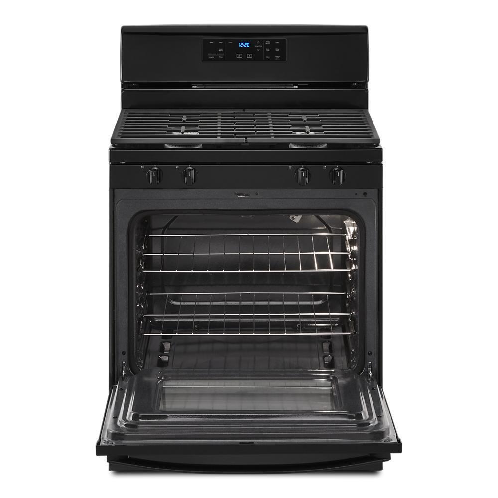 Whirlpool WFG515S0MB 5.0 Cu. Ft. Freestanding Gas Range with Storage Drawer