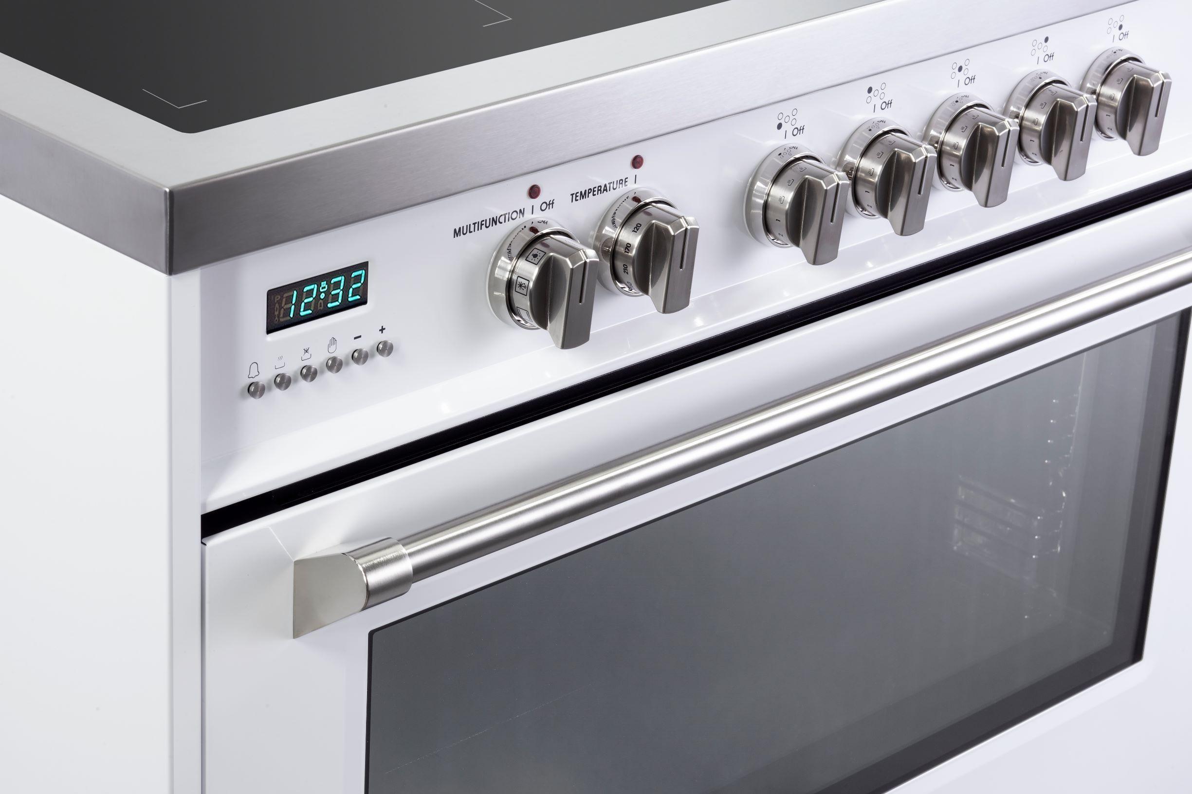 Designer 36" Induction Single Oven Range - White