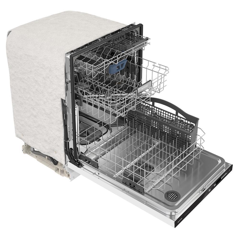 Maytag MDB8959SKW 24 Top Control Dishwasher with Dual Power Filtration, PowerBlast® Cycle and 3rd Level Rack - 47 dBA