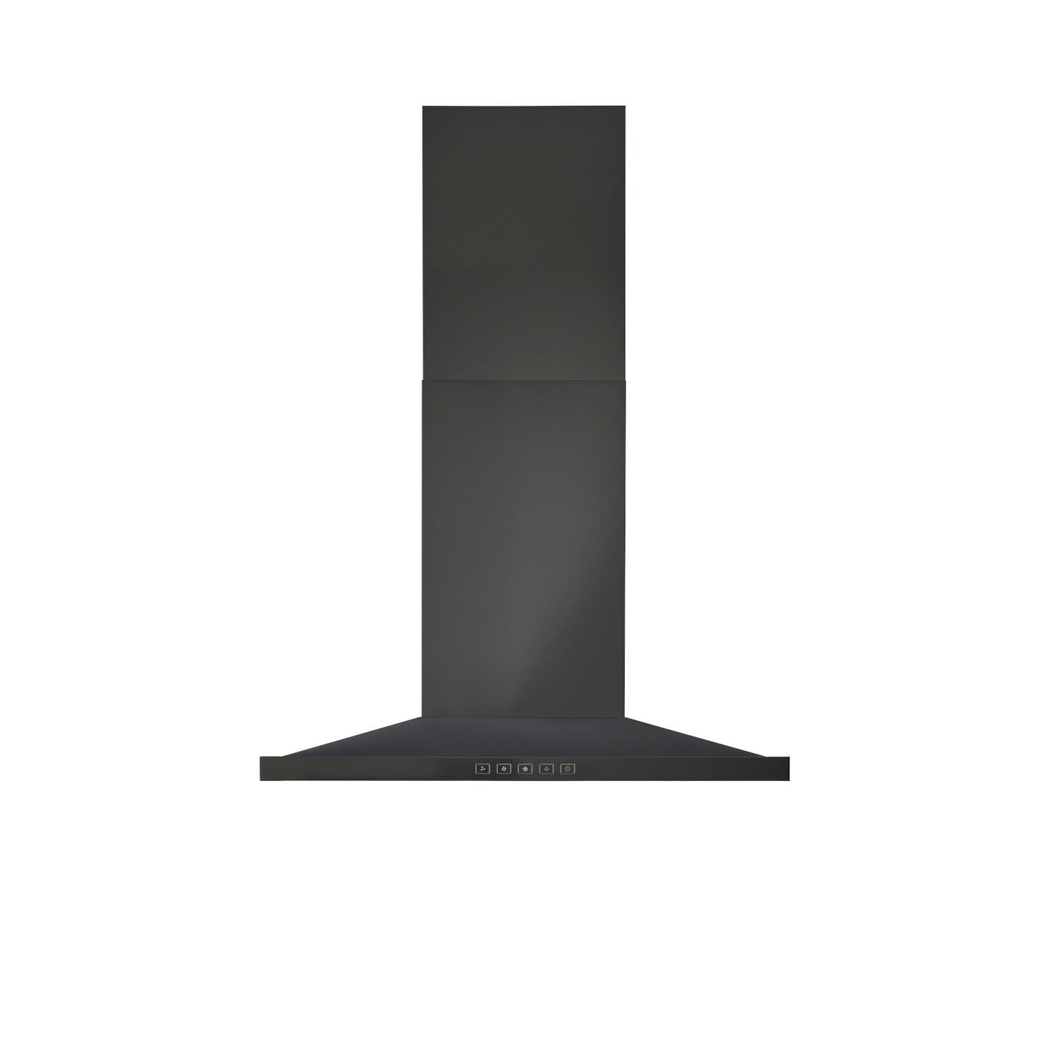 Broan BWS2304BLS **DISCONTINUED** Broan® 30-Inch Convertible Wall-Mount Low Profile Pyramidal Chimney Range Hood, 450 MAX CFM