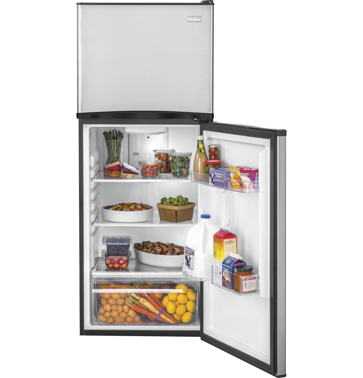 Haier HA10TG21SS 9.8 Cu. Ft. Top Freezer Refrigerator