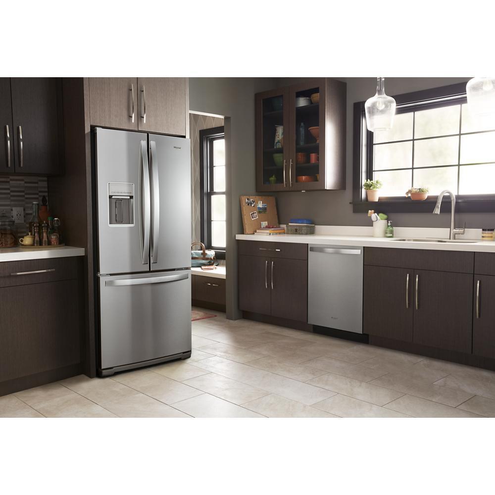 Whirlpool 30-inch Wide French Door Refrigerator - 20 cu. ft.