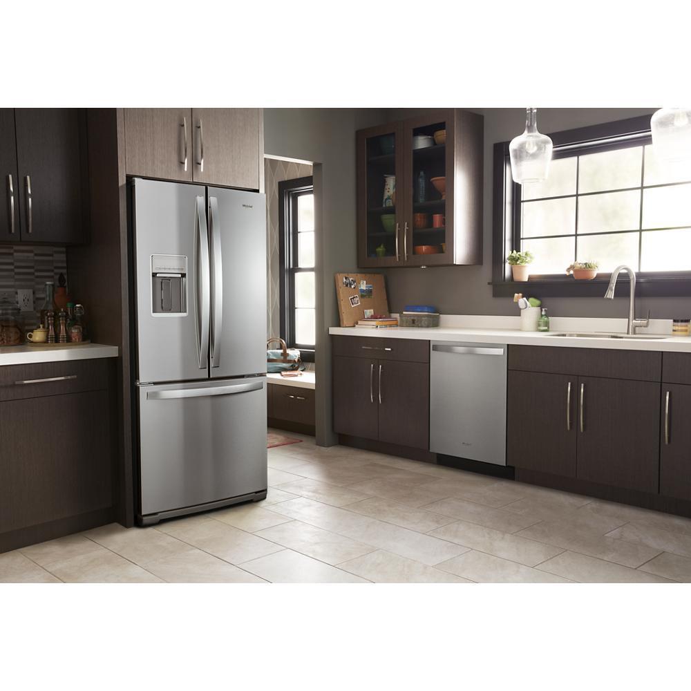 Whirlpool WRF560SEHZ 30-inch Wide French Door Refrigerator - 20 cu. ft.