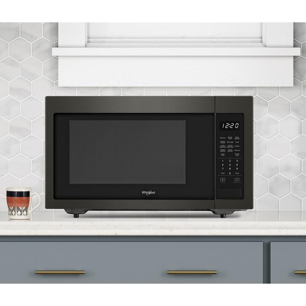 WHIRLPOOL 1.6 cu. ft. Countertop Microwave with 1,200-Watt Cooking Power