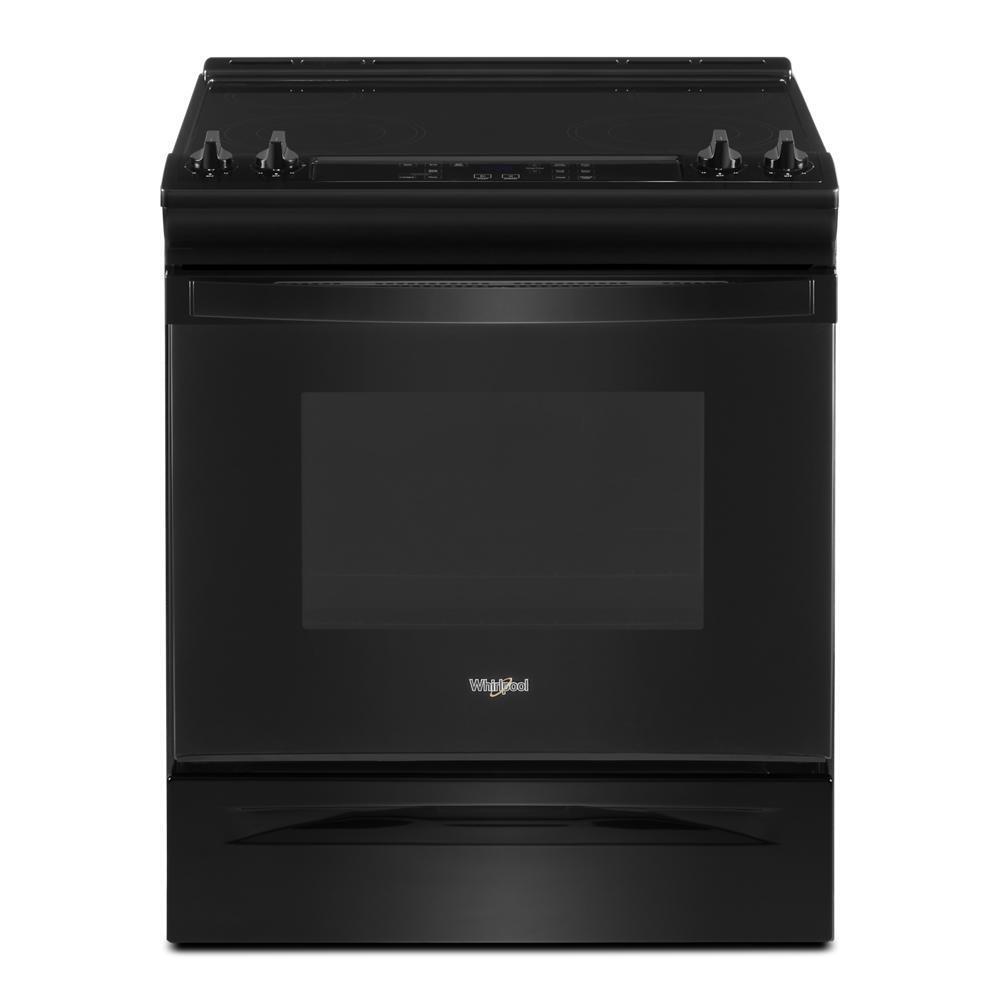 Whirlpool WEE515S0LB 4.8 Cu. Ft. Whirlpool® Electric Range with Frozen Bake™ Technology