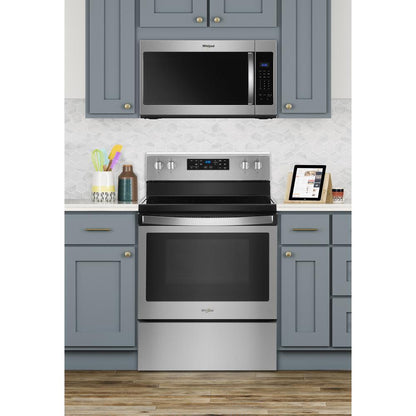 Whirlpool WMH31017HZ 1.7 cu. ft. Microwave Hood Combination with Electronic Touch Controls