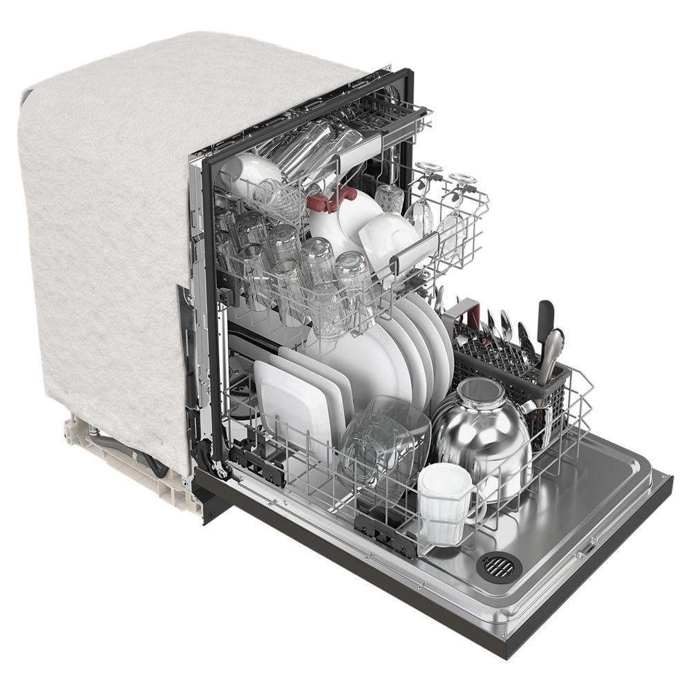 Kitchenaid KDFM404KBS 360(degree) Max Jets™ Third Rack Dishwasher with 50+ Total Wash Jets, 44 dBA