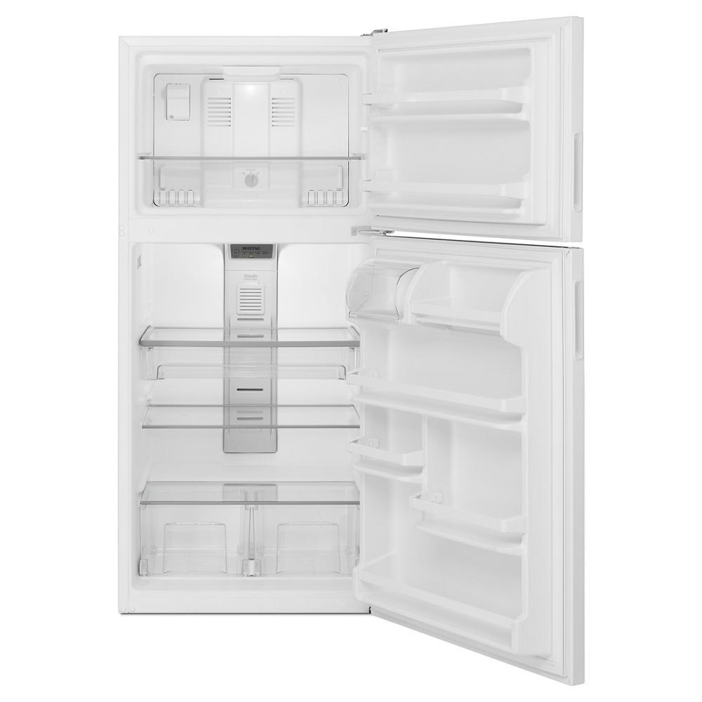 Maytag MRT118FFFH 30-Inch Wide Top Freezer Refrigerator with PowerCold® Feature- 18 Cu. Ft.