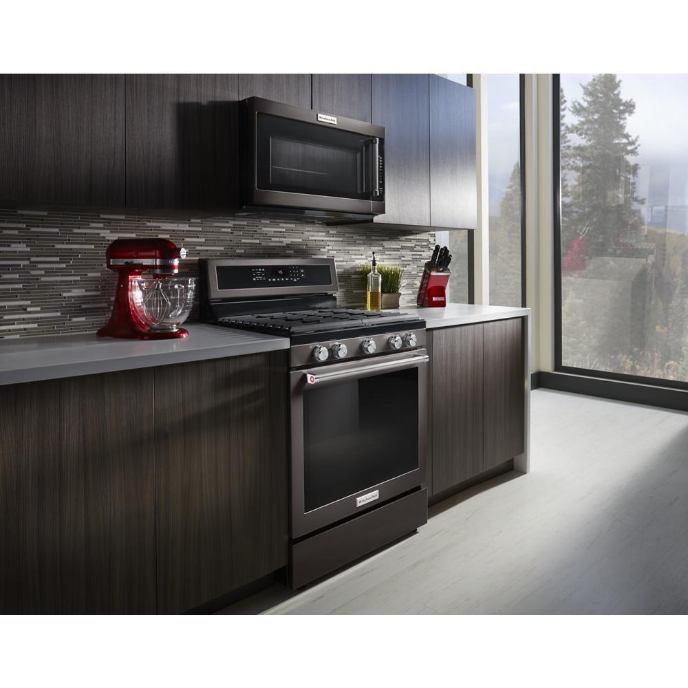 Kitchenaid 30-Inch 5-Burner Gas Convection Range