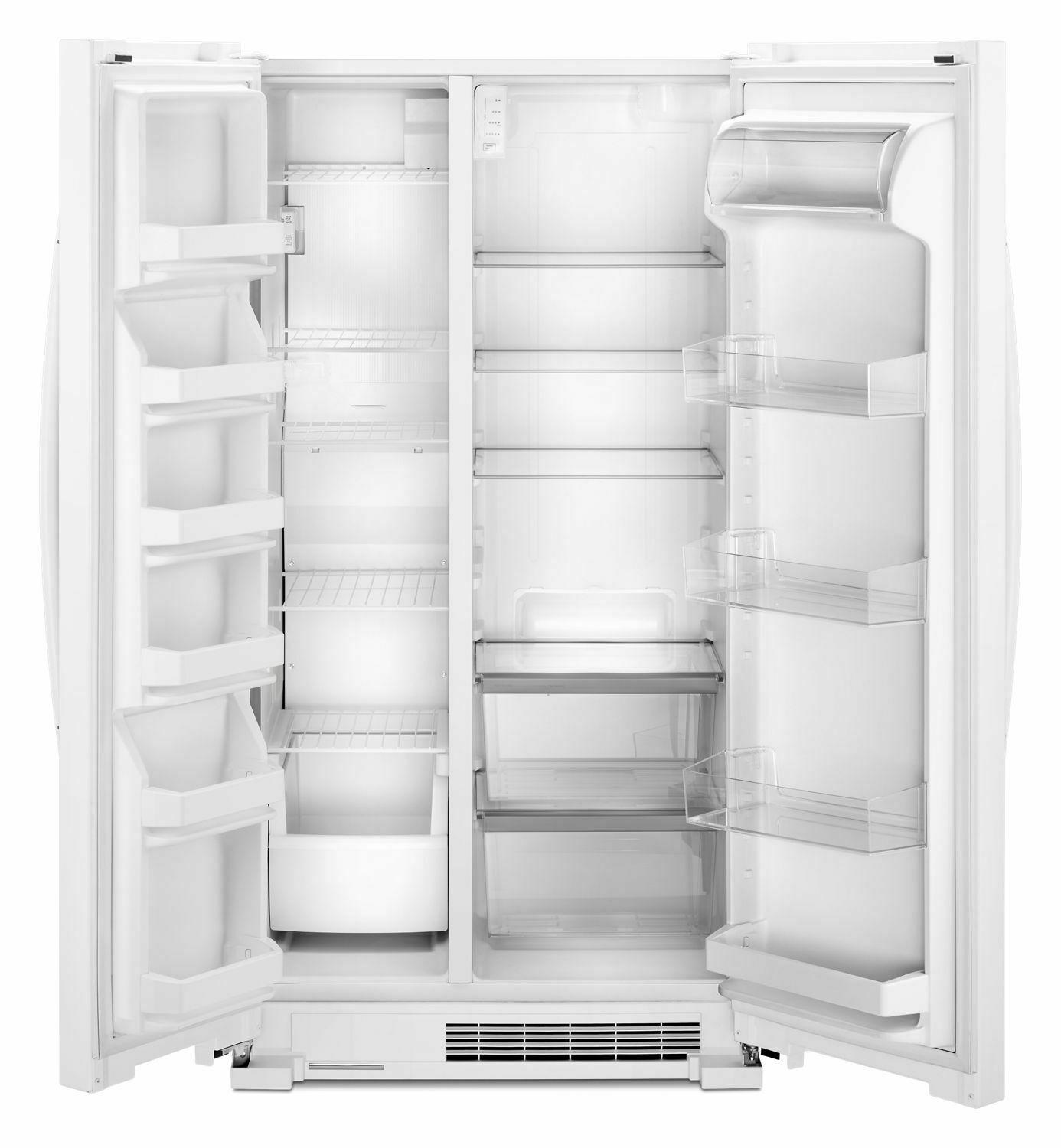 Whirlpool WRS315SNHW 36-inch Wide Side-by-Side Refrigerator - 25 cu. ft.