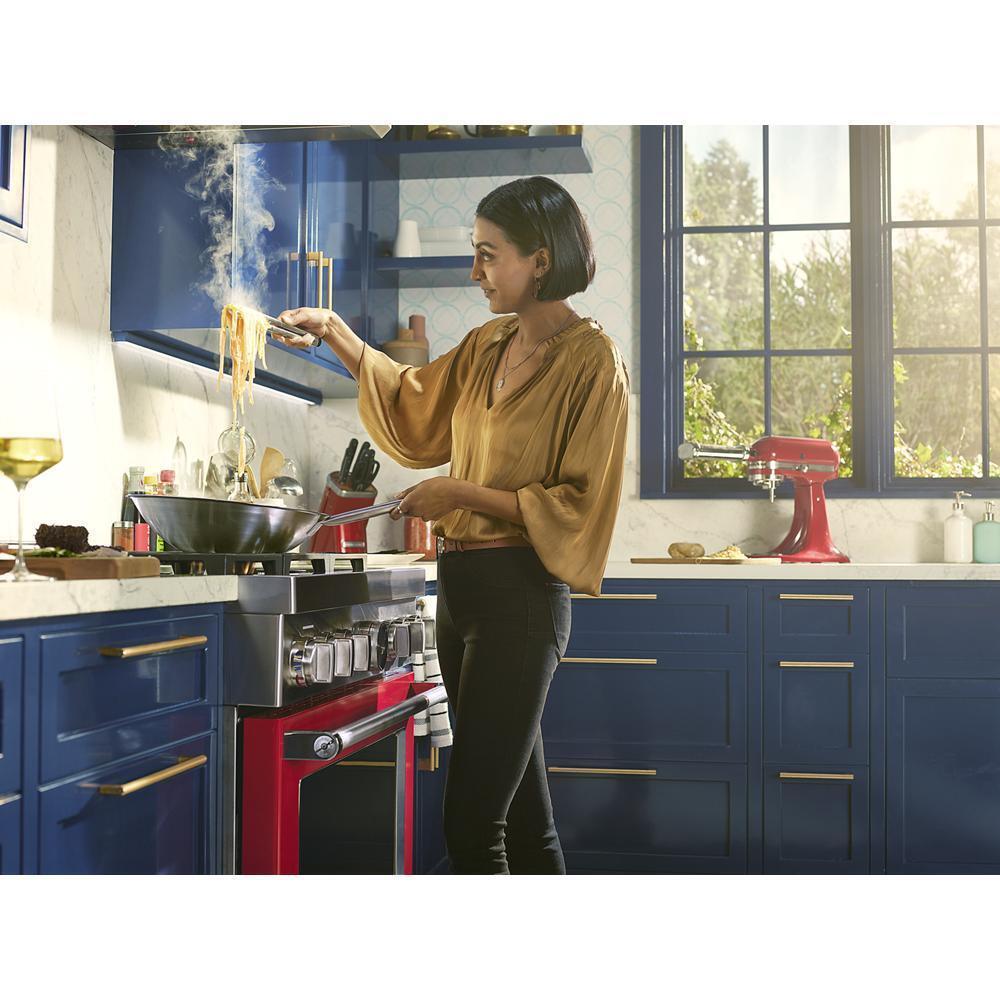 Kitchenaid KVWC956KSS 36" 585 or 1170 CFM Motor Class Commercial-Style Wall-Mount Canopy Range Hood