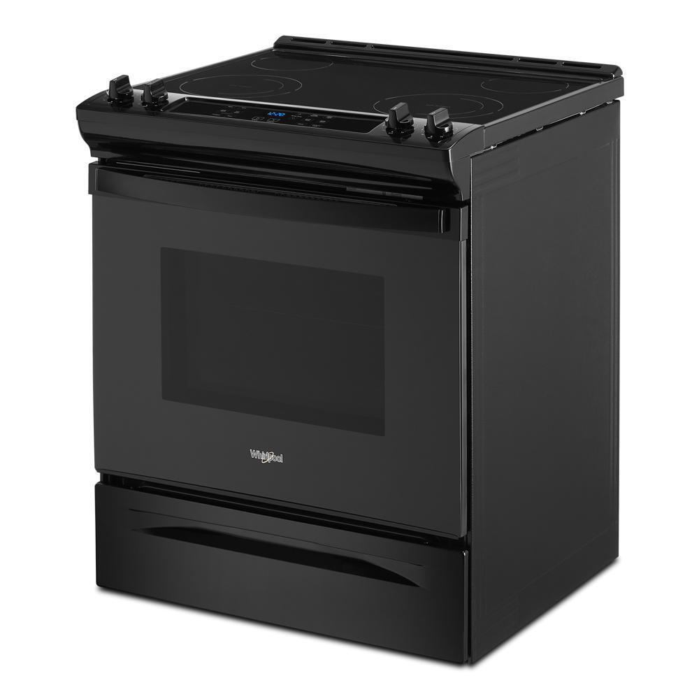 Whirlpool WEE515S0LB 4.8 Cu. Ft. Whirlpool® Electric Range with Frozen Bake™ Technology