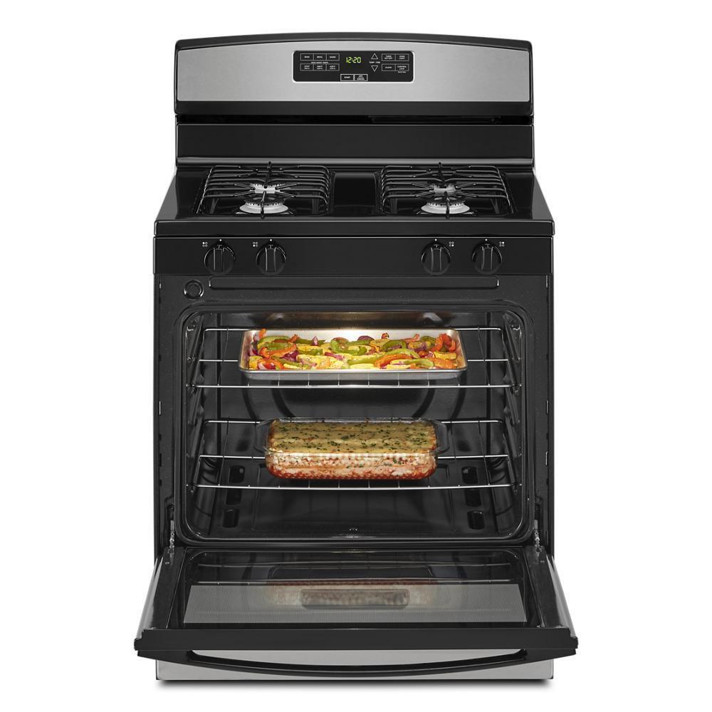 Amana 30-inch Gas Range with Bake Assist Temps