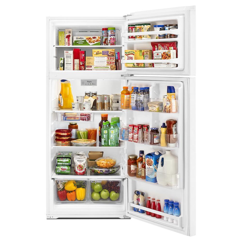 Whirlpool WRT518SZFW 28-inch Wide Refrigerator Compatible With The EZ Connect Icemaker Kit - 18 Cu. Ft.
