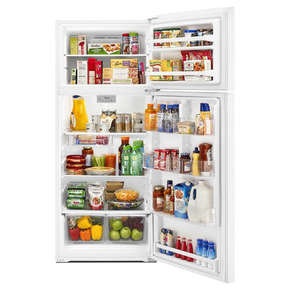Whirlpool WRT518SZFW 28-inch Wide Refrigerator Compatible With The EZ Connect Icemaker Kit - 18 Cu. Ft.