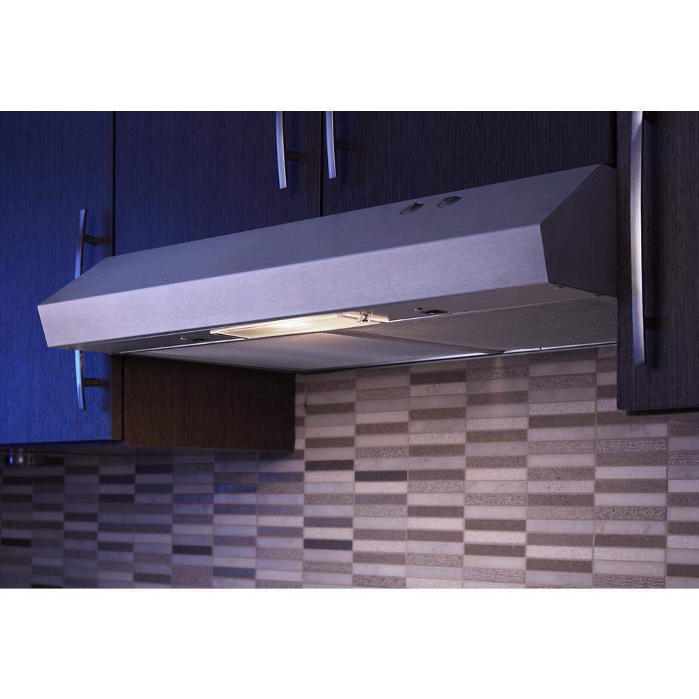 Whirlpool WVU17UC0JS 30" Range Hood with Full-Width Grease Filters