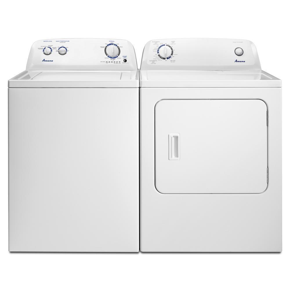 Amana NED4655EW 6.5 cu. ft. Electric Dryer with Wrinkle Prevent Option