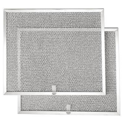 BPS1FA30 Broan-NuTone® Genuine Replacement Aluminum Filter for Range Hoods, 14-1/4" X 11-7/8", Fits Select Models, 2-Pack