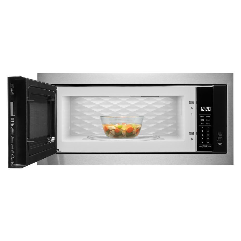 Whirlpool WMT50011KS 1.1 cu. ft. Built-In Microwave with Slim Trim Kit - 14" Height