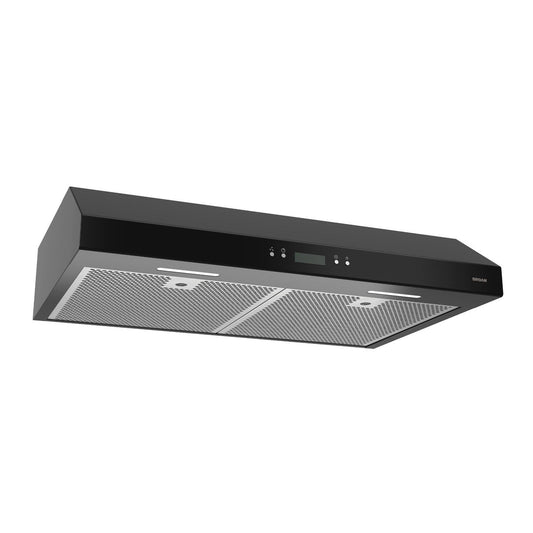BCDJ130BL Broan® Glacier 30-Inch Convertible Under-Cabinet Range Hood, 450 Max Blower CFM, Black