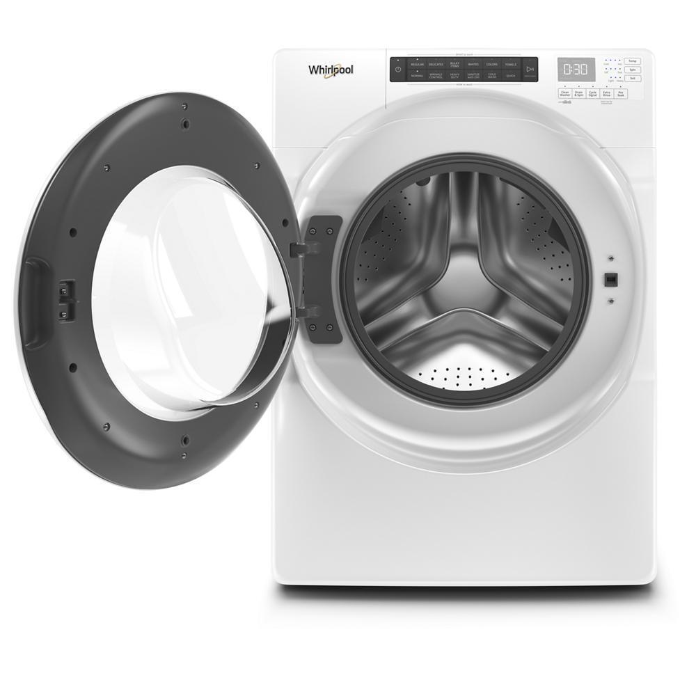 Whirlpool WFW560CHW 4.3 cu. ft. Closet-Depth Front Load Washer with Intuitive Controls