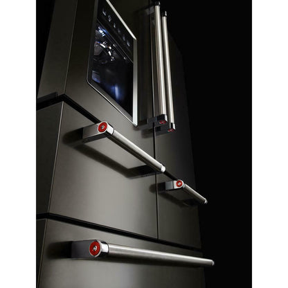 Kitchenaid KRMF706EBS 25.8 Cu. Ft. 36" Multi-Door Freestanding Refrigerator with Platinum Interior Design and PrintShield™ Finish