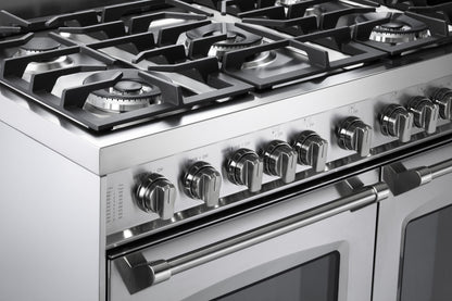Verona VPFSGG365DSS Prestige 36" Gas Double Oven Range - Stainless Steel