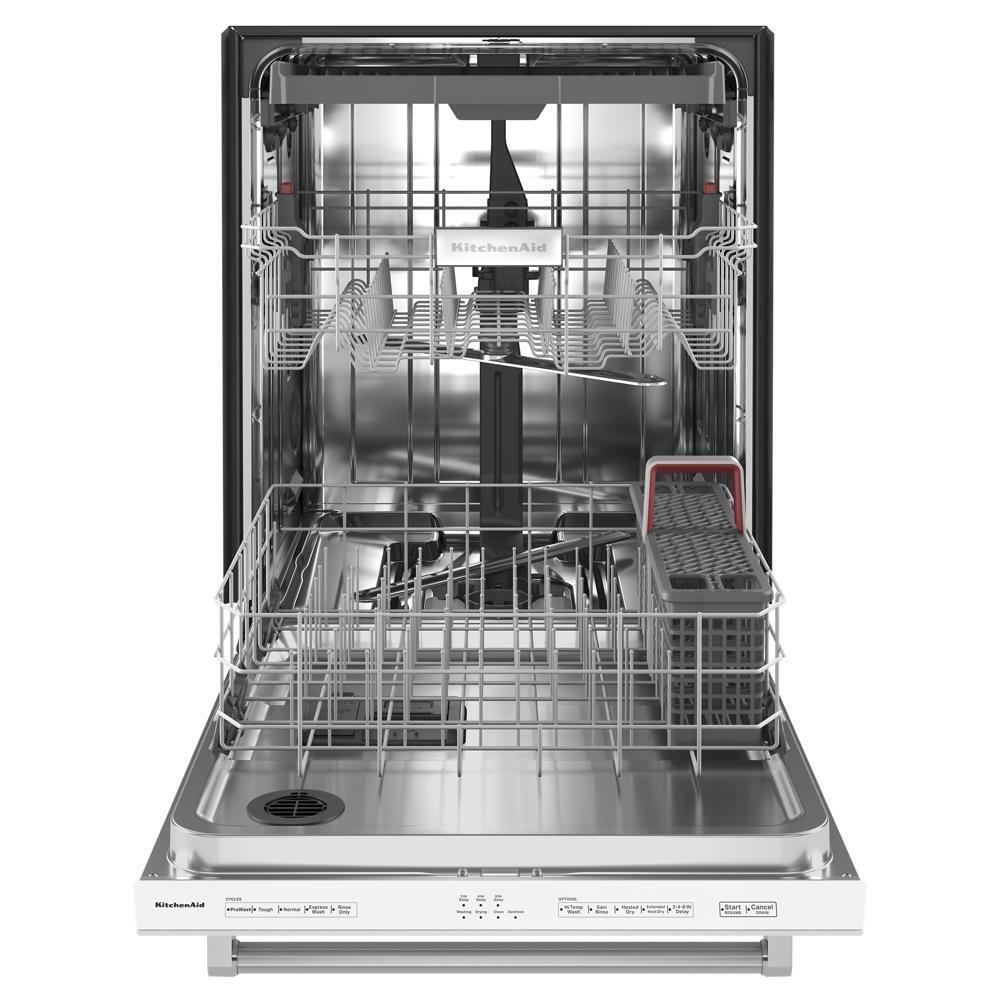 Kitchenaid KDTE204KWH Third Level Utensil Rack Dishwasher with 30+ Total Wash Jets, 39 dBA