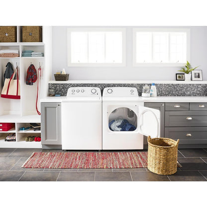 Amana NGD4655EW 6.5 cu. ft. Gas Dryer with Wrinkle Prevent Option