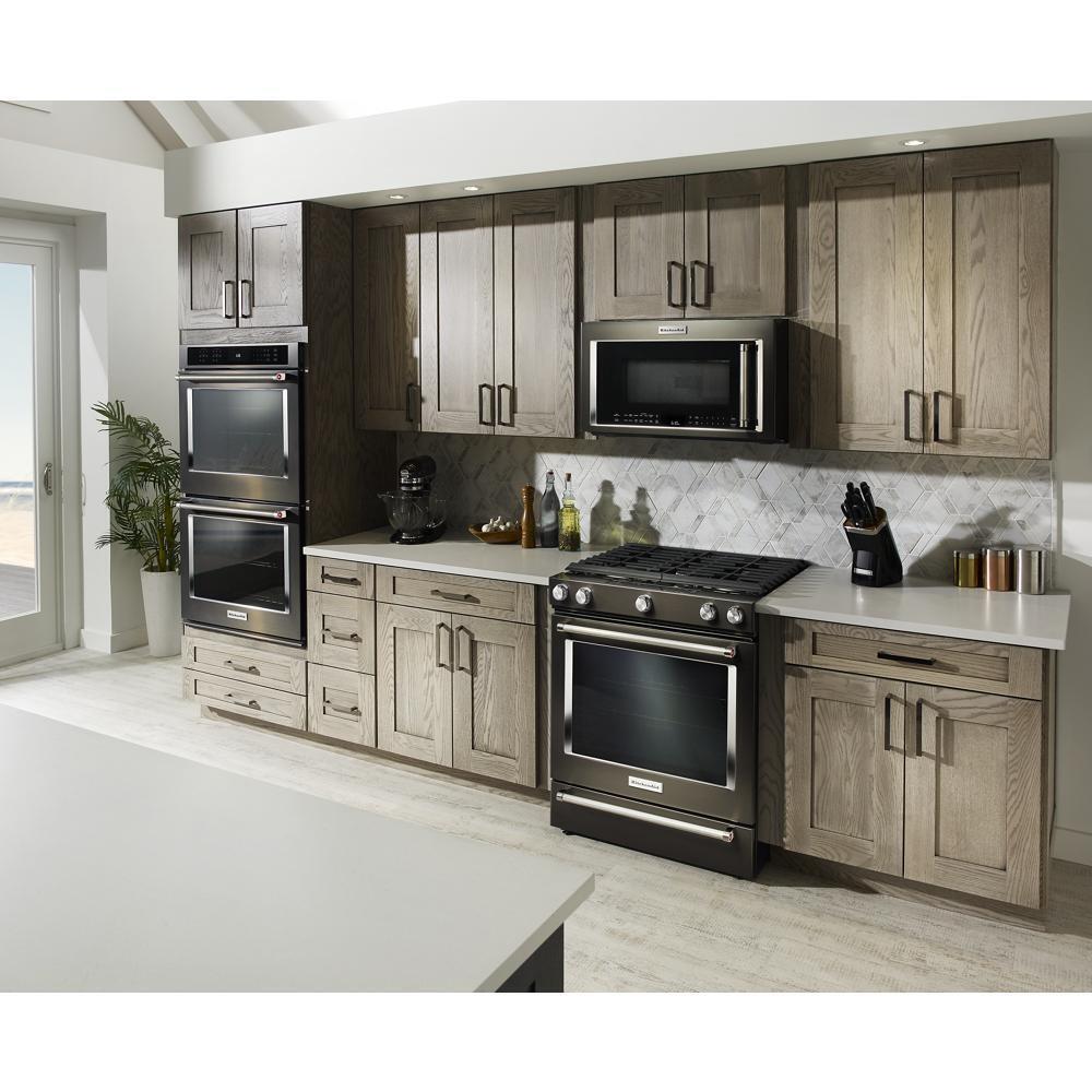 Kitchenaid 30-Inch 5-Burner Gas Slide-In Convection Range