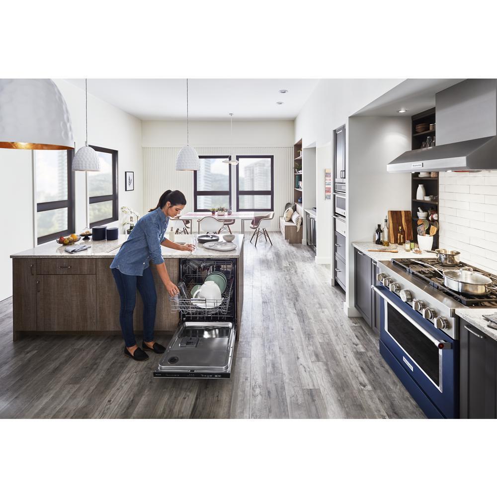 Kitchenaid KDTM404KPS 360(degree) Max Jets™ Third Rack Dishwasher with 50+ Total Wash Jets, 44 dBA