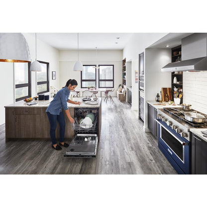 Kitchenaid KDTM404KPS 360(degree) Max Jets™ Third Rack Dishwasher with 50+ Total Wash Jets, 44 dBA