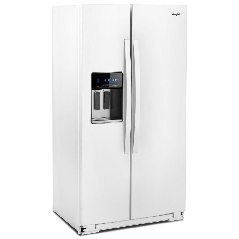 Whirlpool WRS571CIHW 36-inch Wide Counter Depth Side-by-Side Refrigerator - 21 cu. ft.