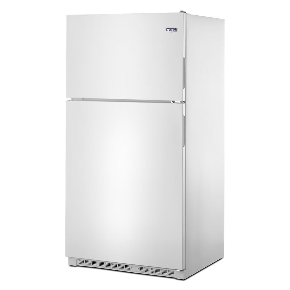 Maytag 33-Inch Wide Top Freezer Refrigerator with PowerCold® Feature- 21 Cu. Ft.