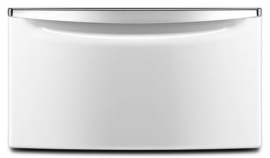 Whirlpool XHPC155XW 15.5" Pedestal for Front Load Washer and Dryer with Storage