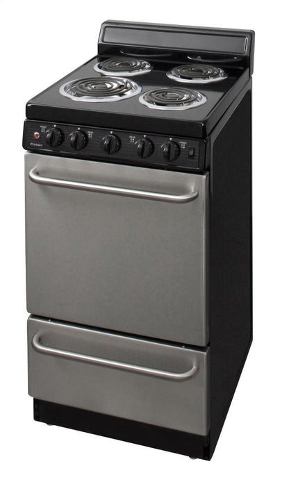 Premier EAK600BP 20 in. Freestanding Electric Range in Stainless Steel